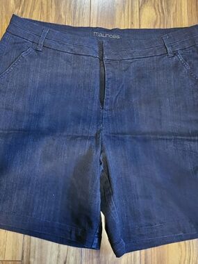 Maurices Navy Blue Women's Bermuda Shorts